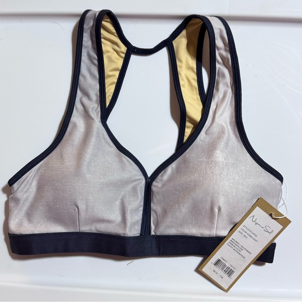 NWT Niyama Sol Eclipse Sports Bra – Starlight (M/L)